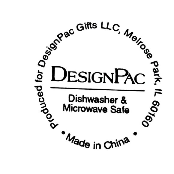 DesignPac Gifts LLC Coffee Mug Cup Red And White Stripe Design 10oz 4 Inch Tall - Picture 10 of 10